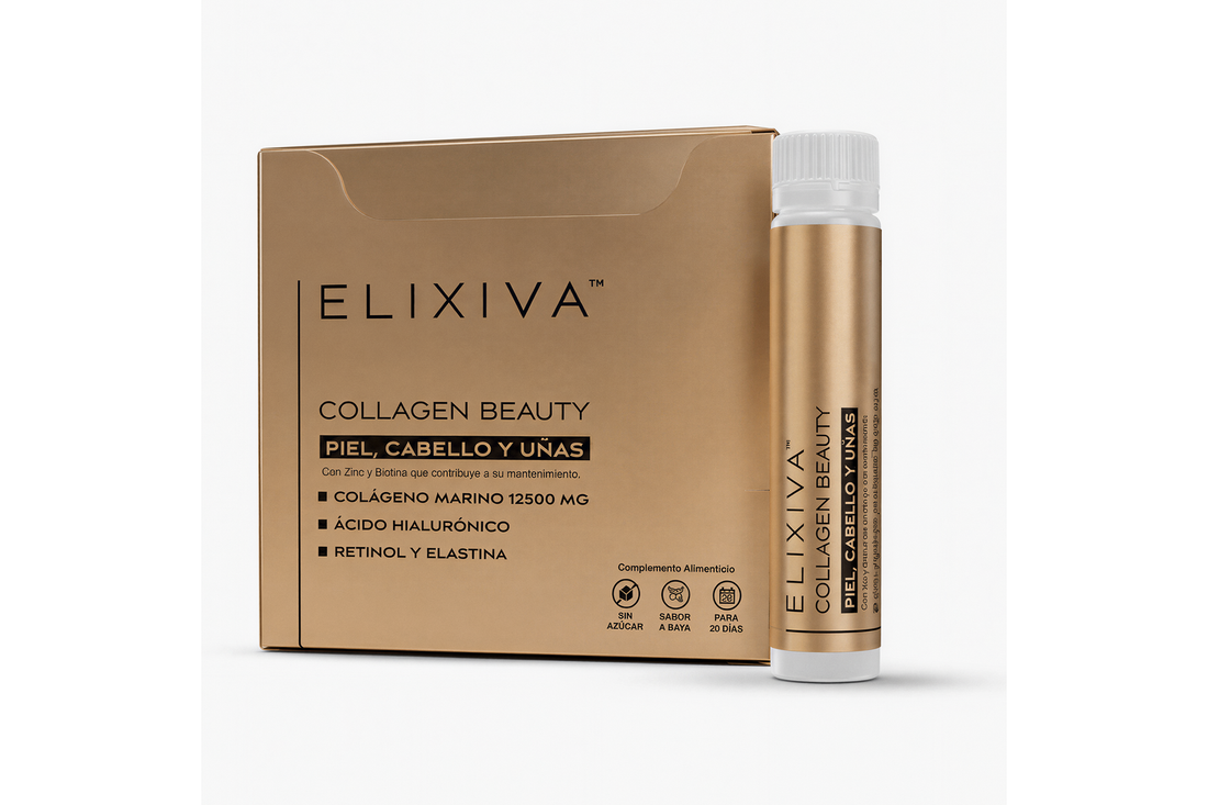 ELIXIVA Colágeno Beauty Shot en formato monodosis para una rutina diaria práctica