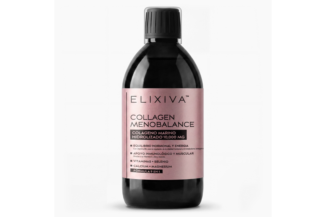 ELIXIVA MenoBalance, colágeno líquido para una rutina de bienestar durante la menopausia